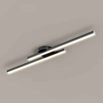 Plafonnier LED à double profil