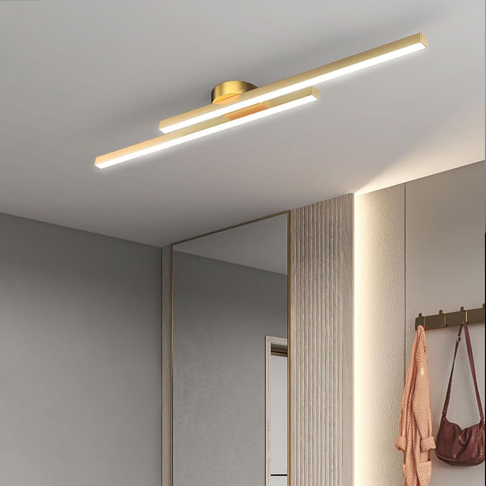 Plafonnier LED à double profil