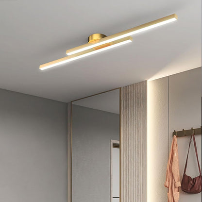 Plafonnier LED à double profil