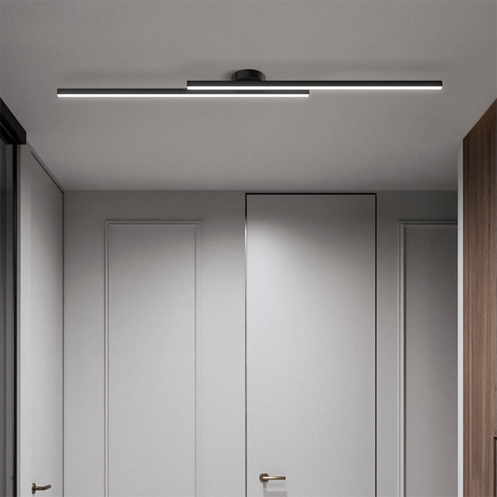 Plafonnier LED à double profil