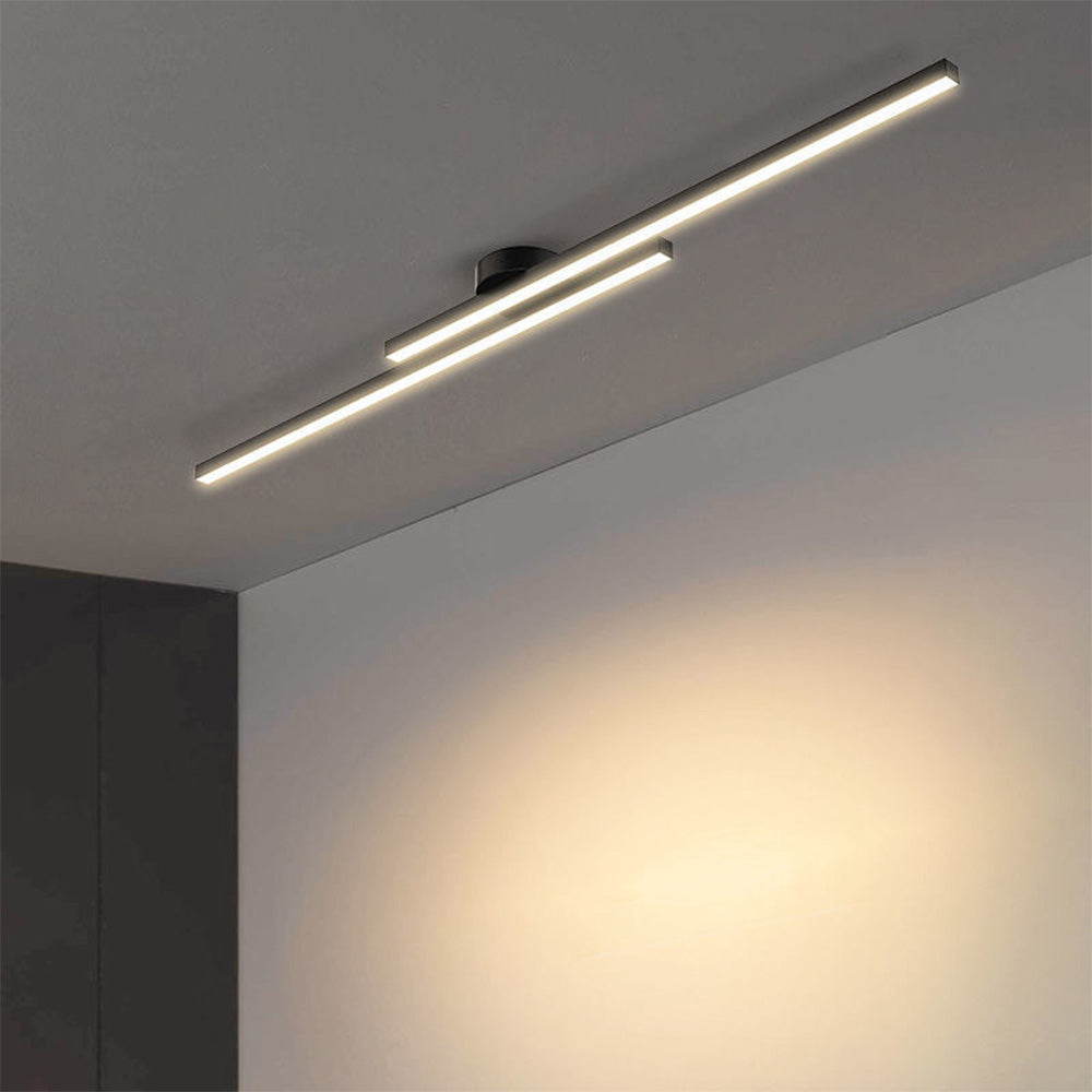 Plafonnier LED à double profil