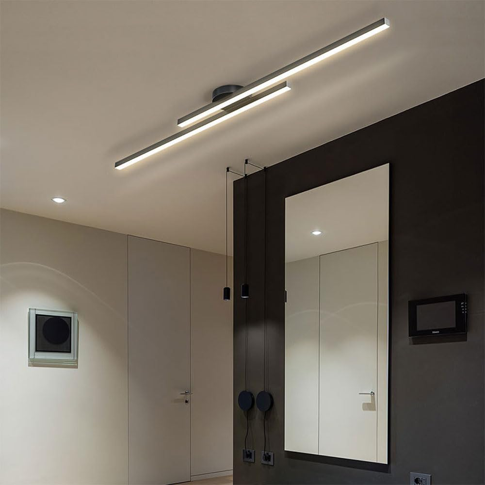 Plafonnier LED à double profil