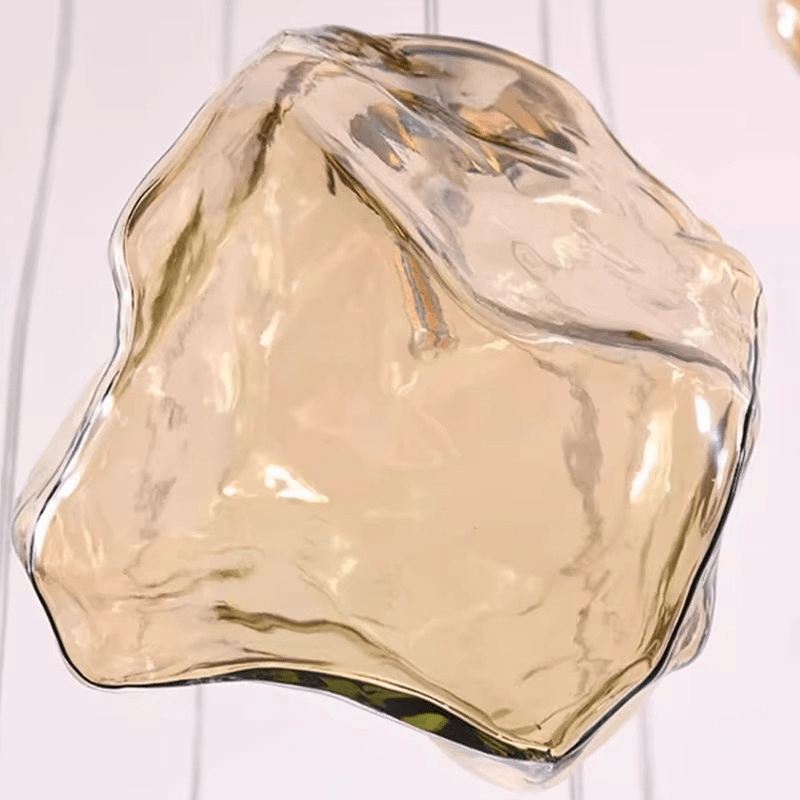 Żyrandol schodowy LED wielopoziomowy z funkcją ściemniania i pilotem