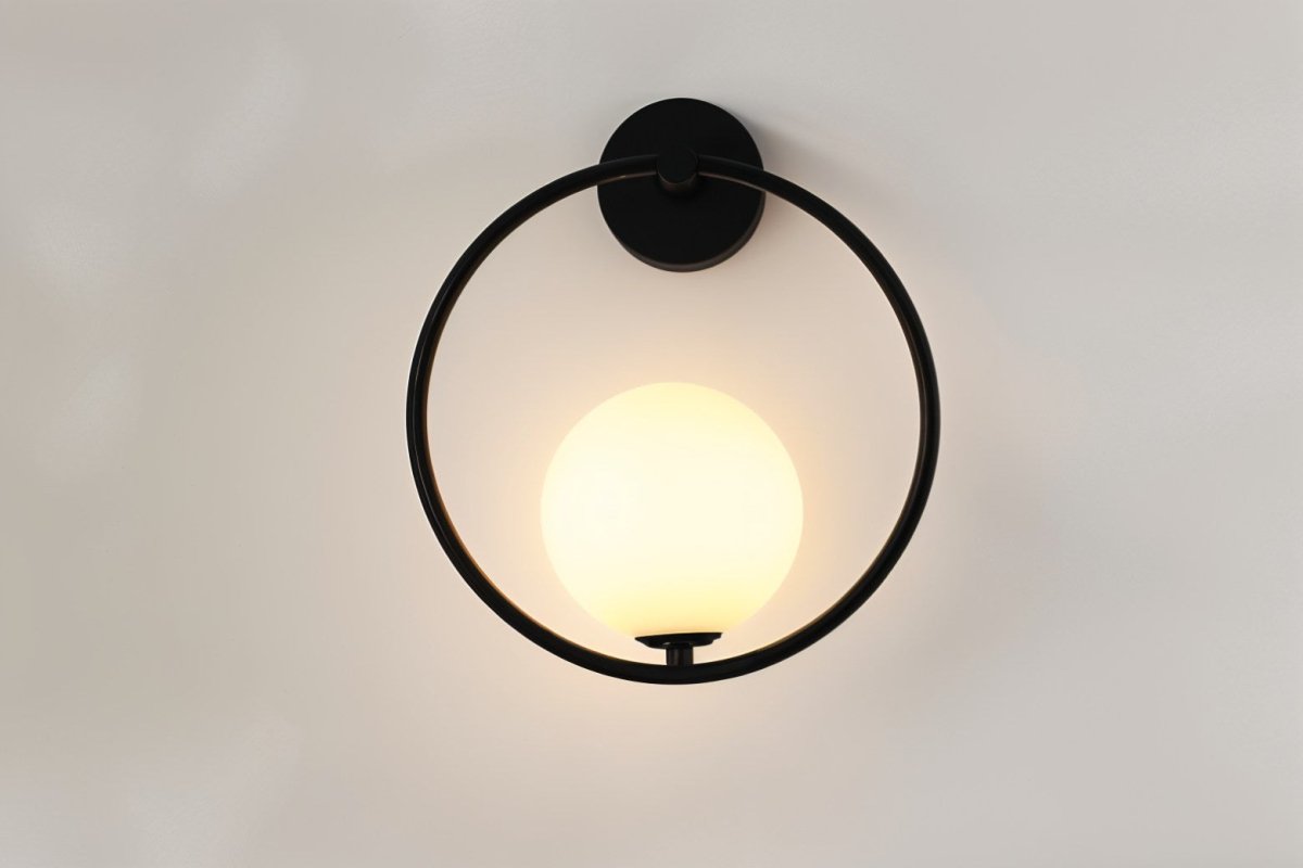 Ścienna lampa LED G9 9W przewodowa z metalu i szkła do oświetlenia wnętrz