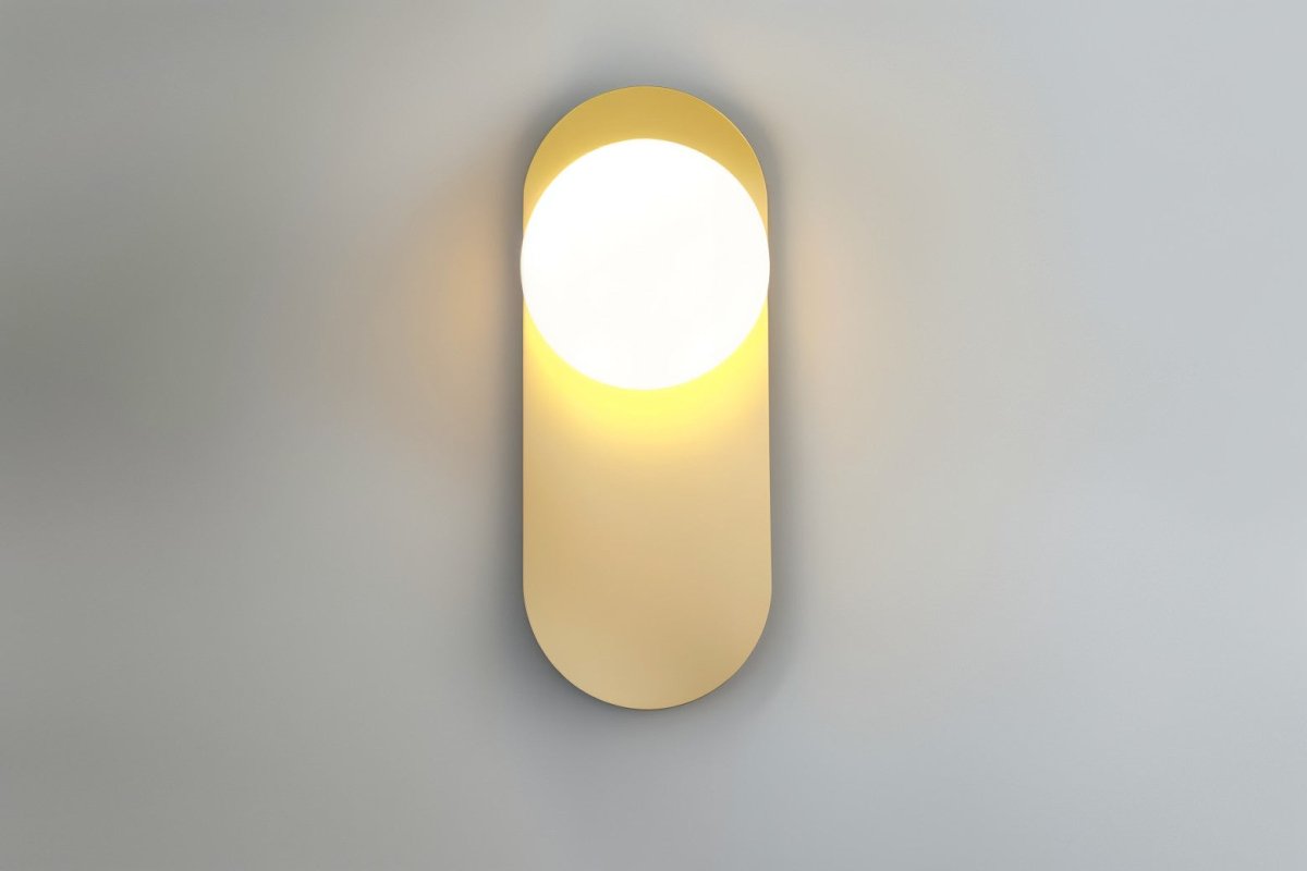 Ścienna lampa LED G9 9W przewodowa z metalu i szkła do oświetlenia wnętrz