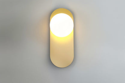 Ścienna lampa LED G9 9W przewodowa z metalu i szkła do oświetlenia wnętrz