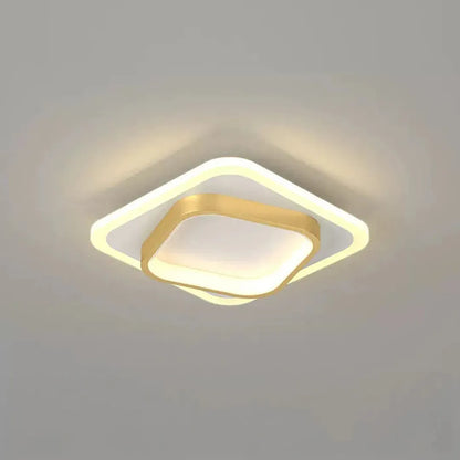 Kwadratowa lampa sufitowa LED