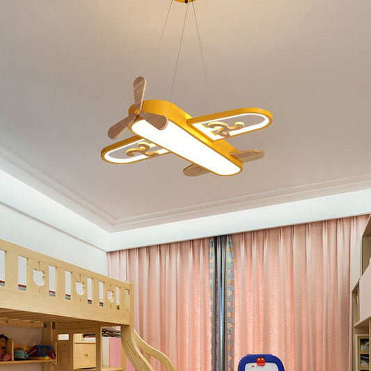 Lampa wisząca LED samolot