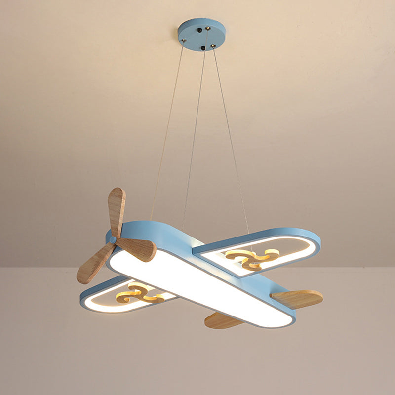 Lampa wisząca LED samolot