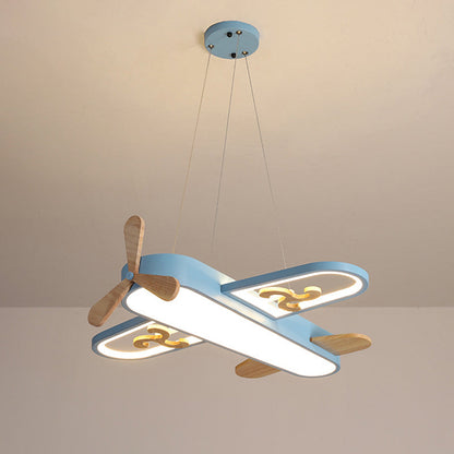 Lampa wisząca LED samolot