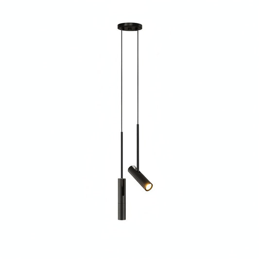 Suspension avec tête cylindrique orientable de type spot
