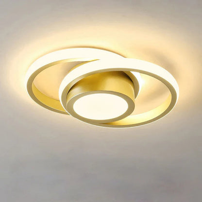 Lampa sufitowa LED podwójny pierścień