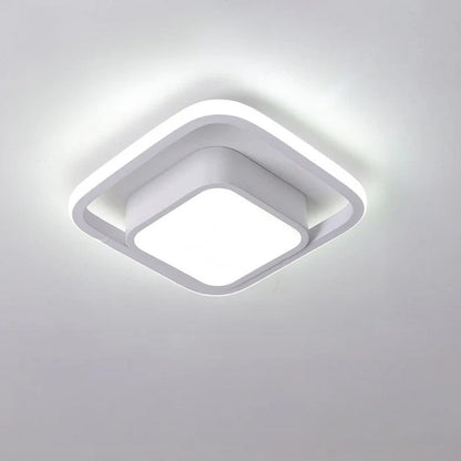 Lampa sufitowa LED podwójny pierścień