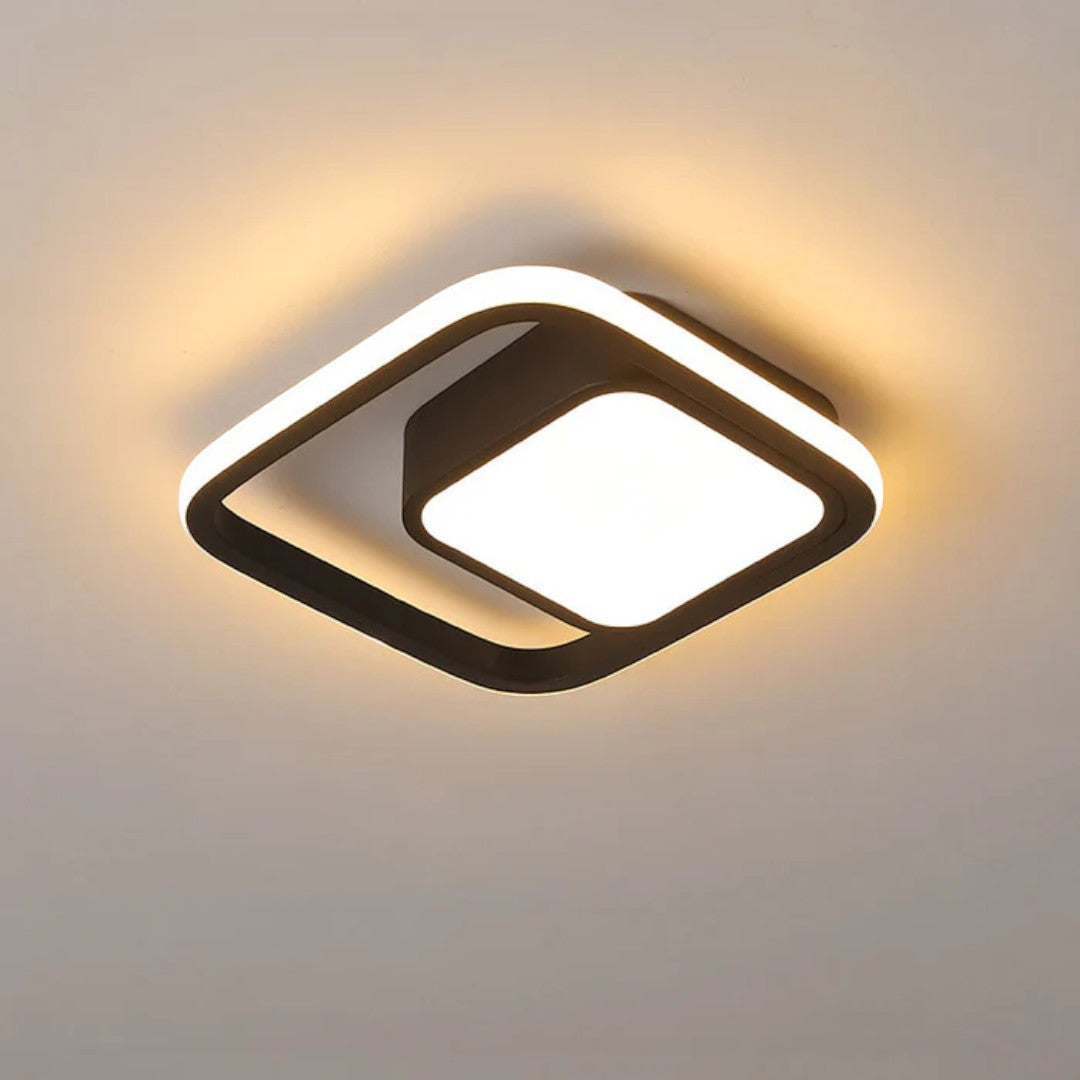 Lampa sufitowa LED podwójny pierścień