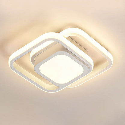 Lampa sufitowa LED podwójny pierścień