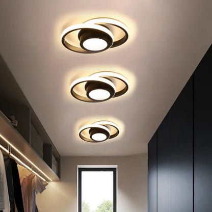 Lampa sufitowa LED podwójny pierścień