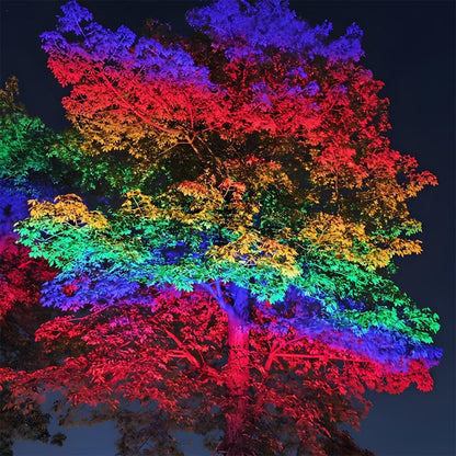 Projecteur LED RGB extérieur