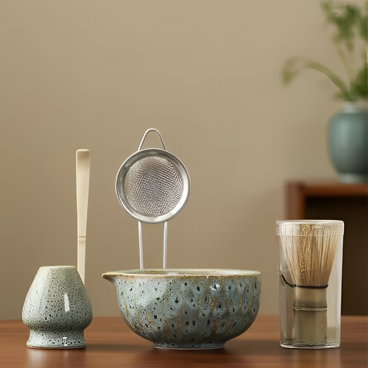 Ensemble en céramique pour matcha