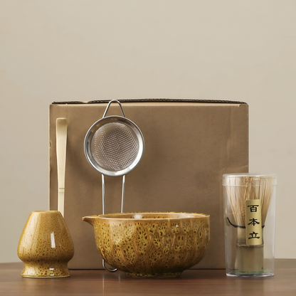 Ensemble en céramique pour matcha