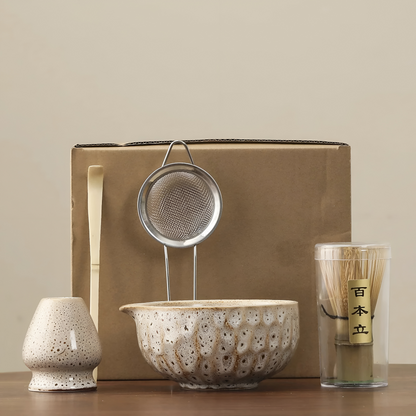 Ensemble en céramique pour matcha