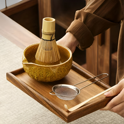 Ensemble en céramique pour matcha