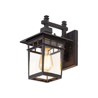 Outdoor lantern wall light IP65