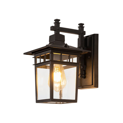 Outdoor lantern wall light IP65