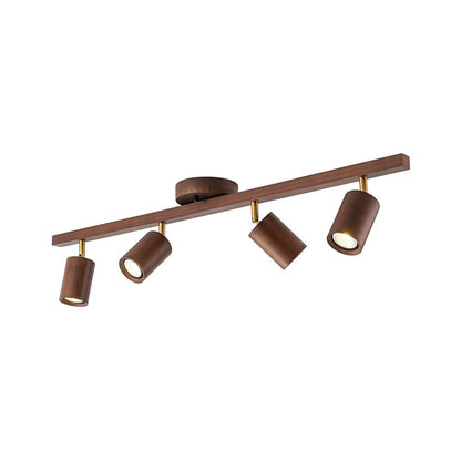 Plafonnier avec spots orientables gras