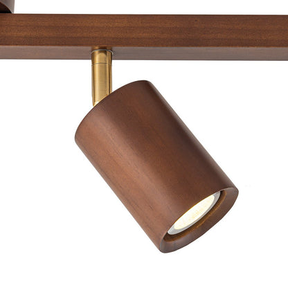 Plafonnier avec spots orientables gras