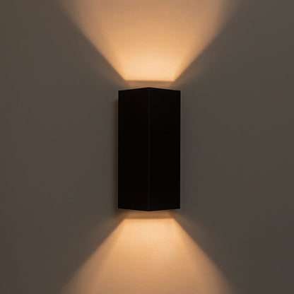 Applique murale extérieure LED rectangulaire