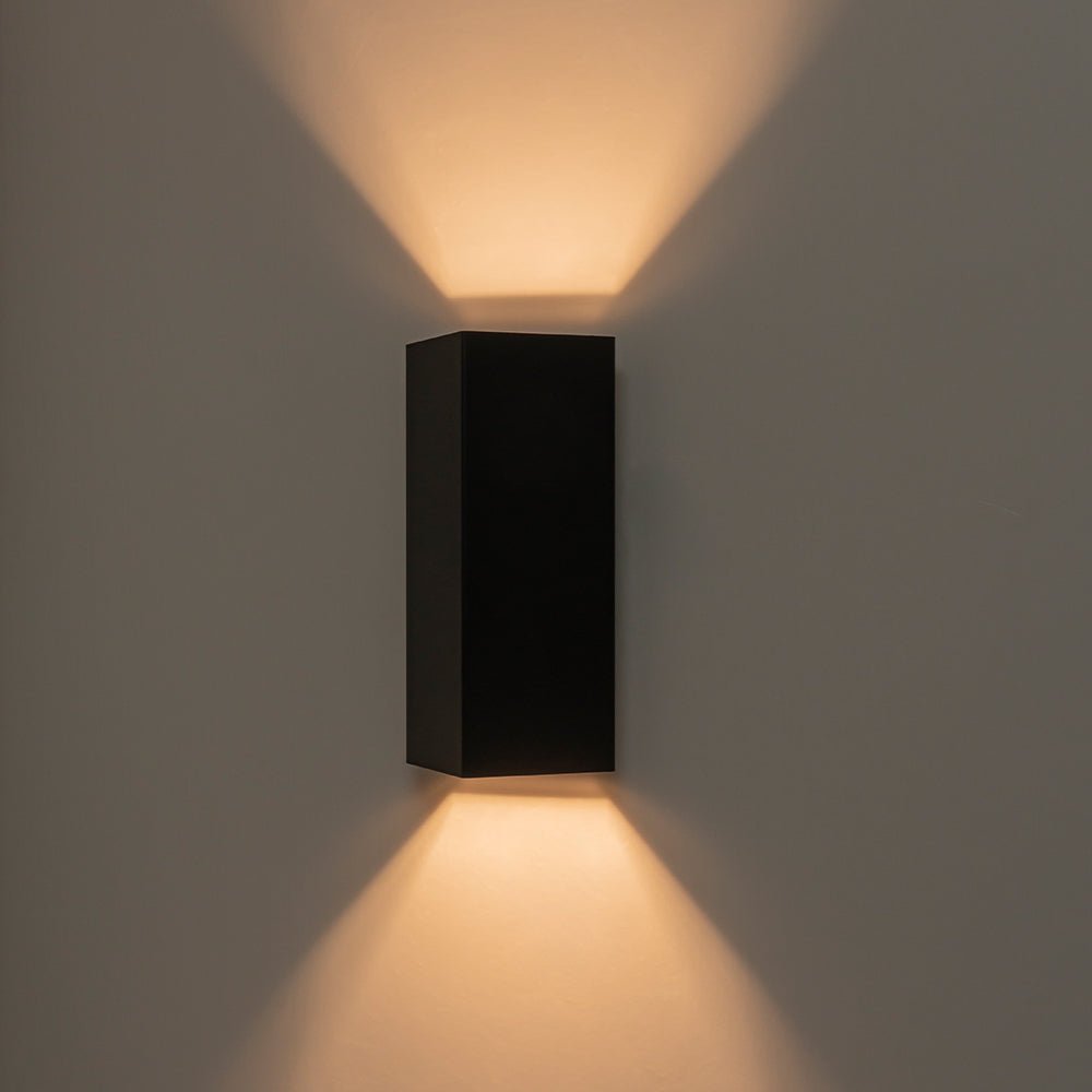 Applique murale extérieure LED rectangulaire