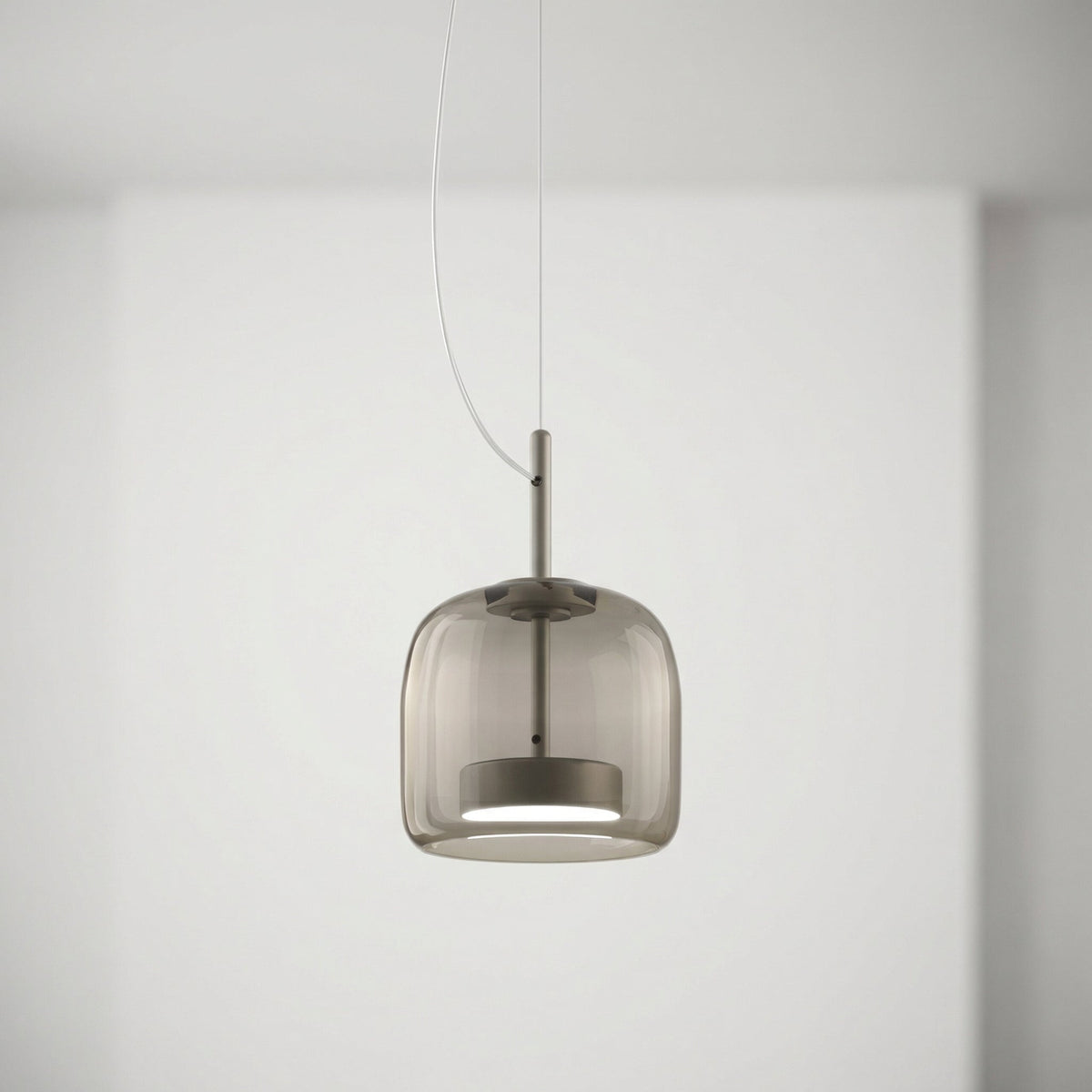 Lampa wisząca szklana