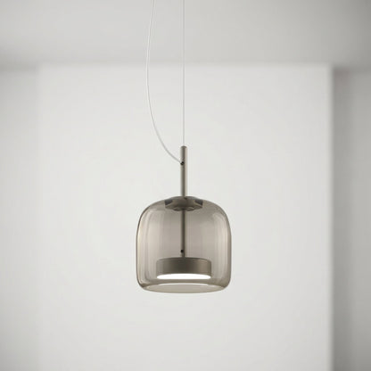 Lampa wisząca szklana