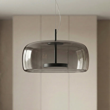 Lampa wisząca szklana
