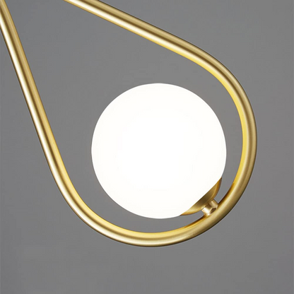 Lampa wisząca w kształcie kropli