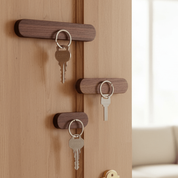 Wooden key holder
