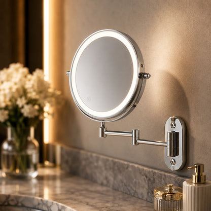 Miroir LED grossissant