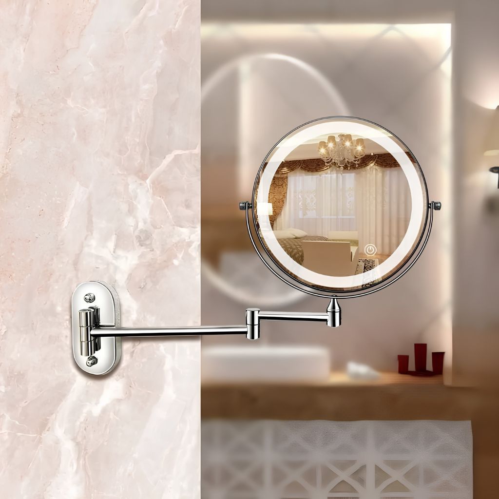 Miroir LED grossissant