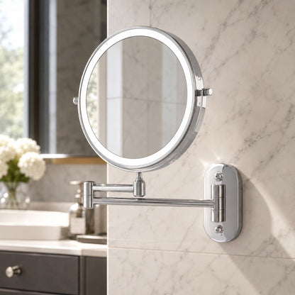 Miroir LED grossissant