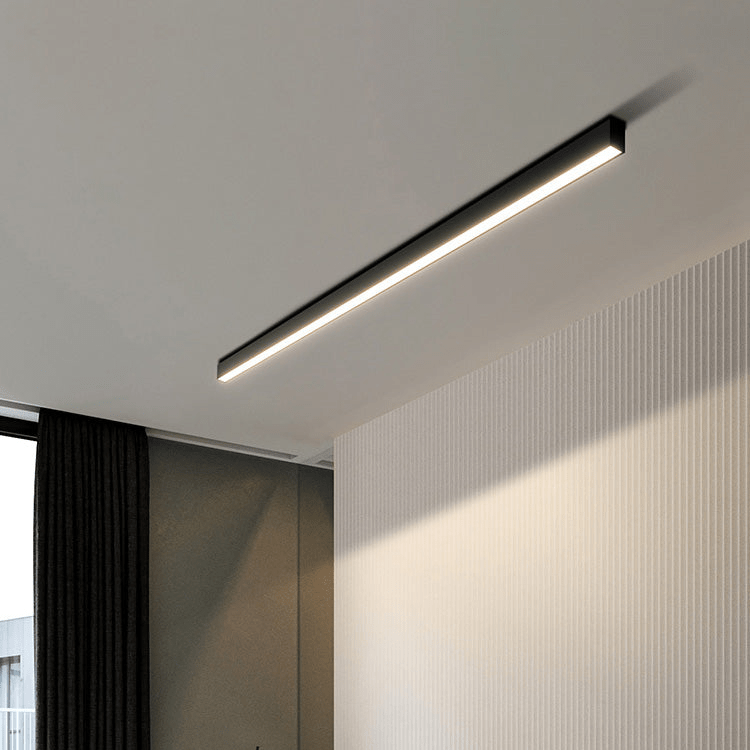 LED lampa sufitowa w stylu skandynawskim z aluminium i akrylu do wnętrz