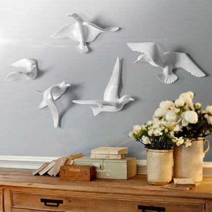 Figurine d’oiseau 3D à fixer au mur