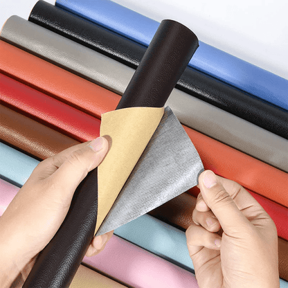 Rustine autocollante de réparation pour cuir