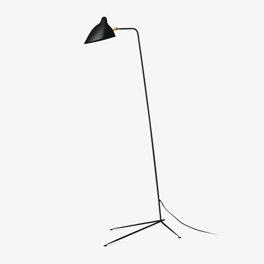 Lampa podłogowa z trzema regulowanymi ramionami i gwintem E27