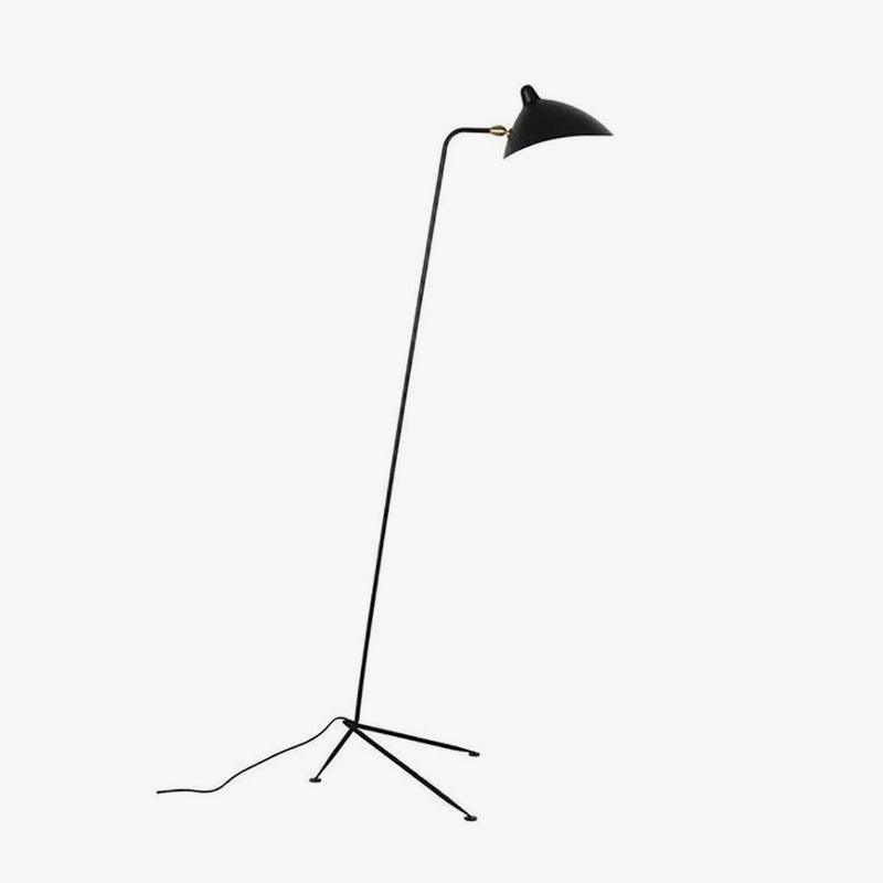Lampa podłogowa z trzema regulowanymi ramionami i gwintem E27