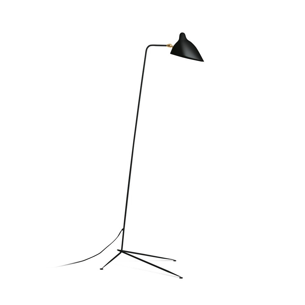 Lampa podłogowa z trzema regulowanymi ramionami i gwintem E27