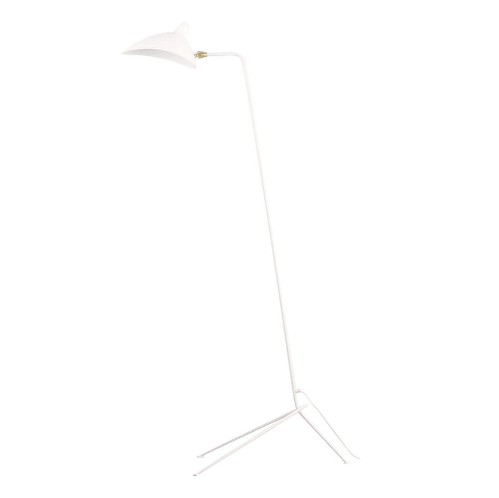 Lampa podłogowa z trzema regulowanymi ramionami i gwintem E27