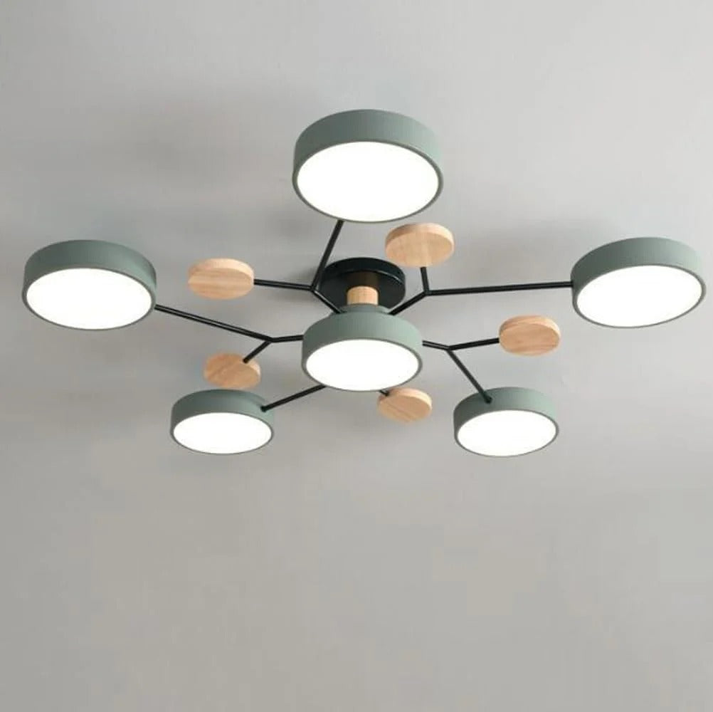 Lampa sufitowa LED półnatynkowa