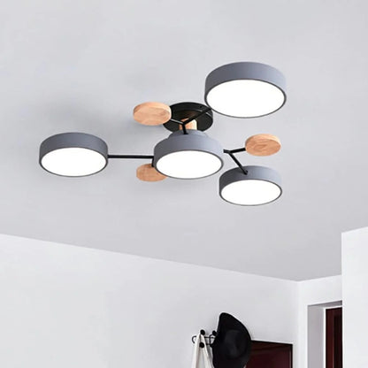 Lampa sufitowa LED półnatynkowa