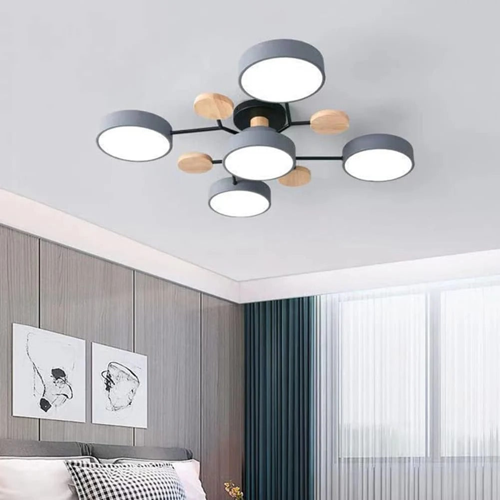 Lampa sufitowa LED półnatynkowa