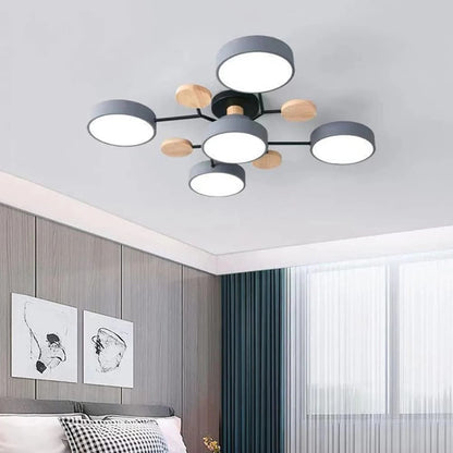Lampa sufitowa LED półnatynkowa